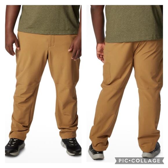 Columbia Brown Landroamer Pants Mens 42/32 - Picture 1 of 7